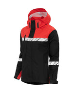 Pro-Job Progression 7419 Ladies Shell Jacket - Black/Red