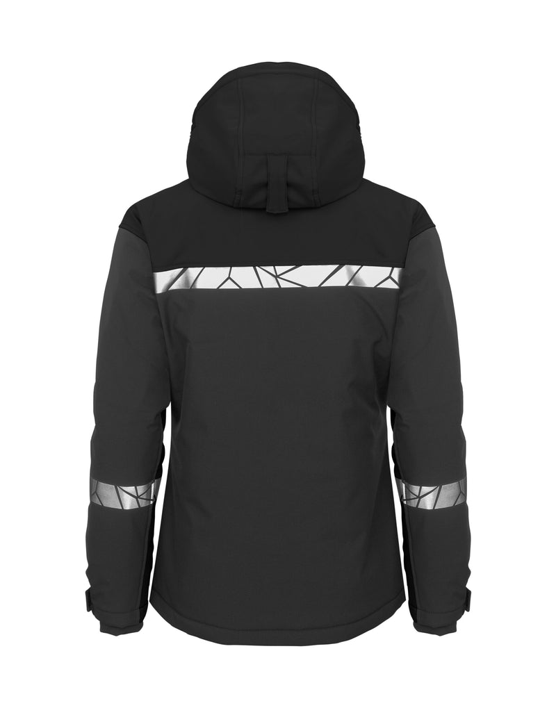 Pro-Job Progression 7420 Ladies Functional Padded Shell Jacket - Grey/Black