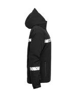 Pro-Job Progression 7420 Ladies Functional Padded Shell Jacket - Black/Black