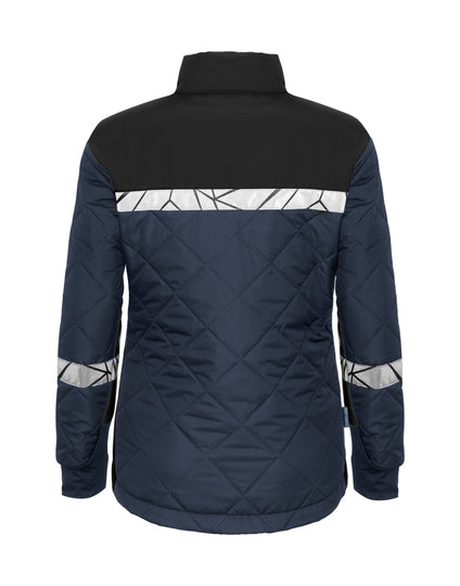 Pro-Job Progression 7421 Ladies Lightweight Quilted Jacket - Navy/Black