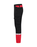 Pro-Job Progression 7507 Service Pant - Black/Red