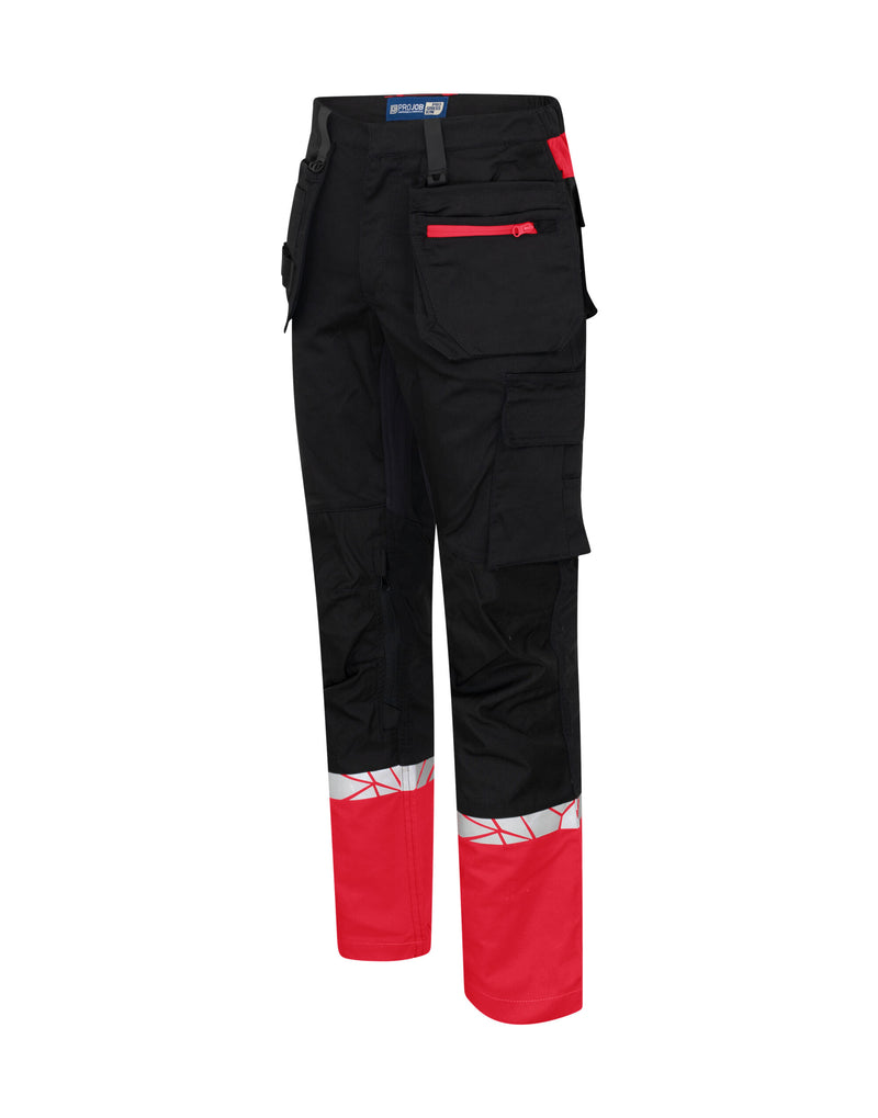 Pro-Job Progression 7509 Workpant Holster Pocket - Black/Red