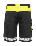 Pro-Job Progression 7510 Work Shorts - Black/Yellow