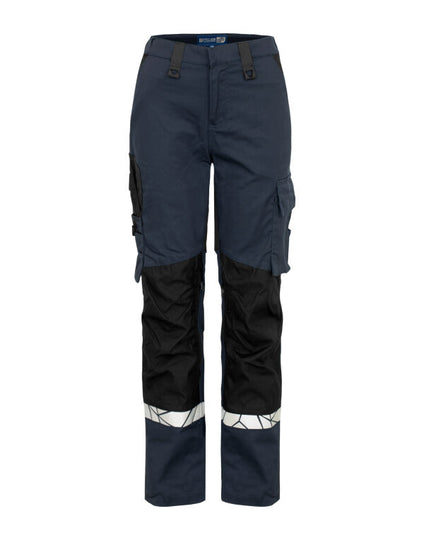 Pro-Job Progression 7512 Ladies Workpant Knee Protection - Navy/Black