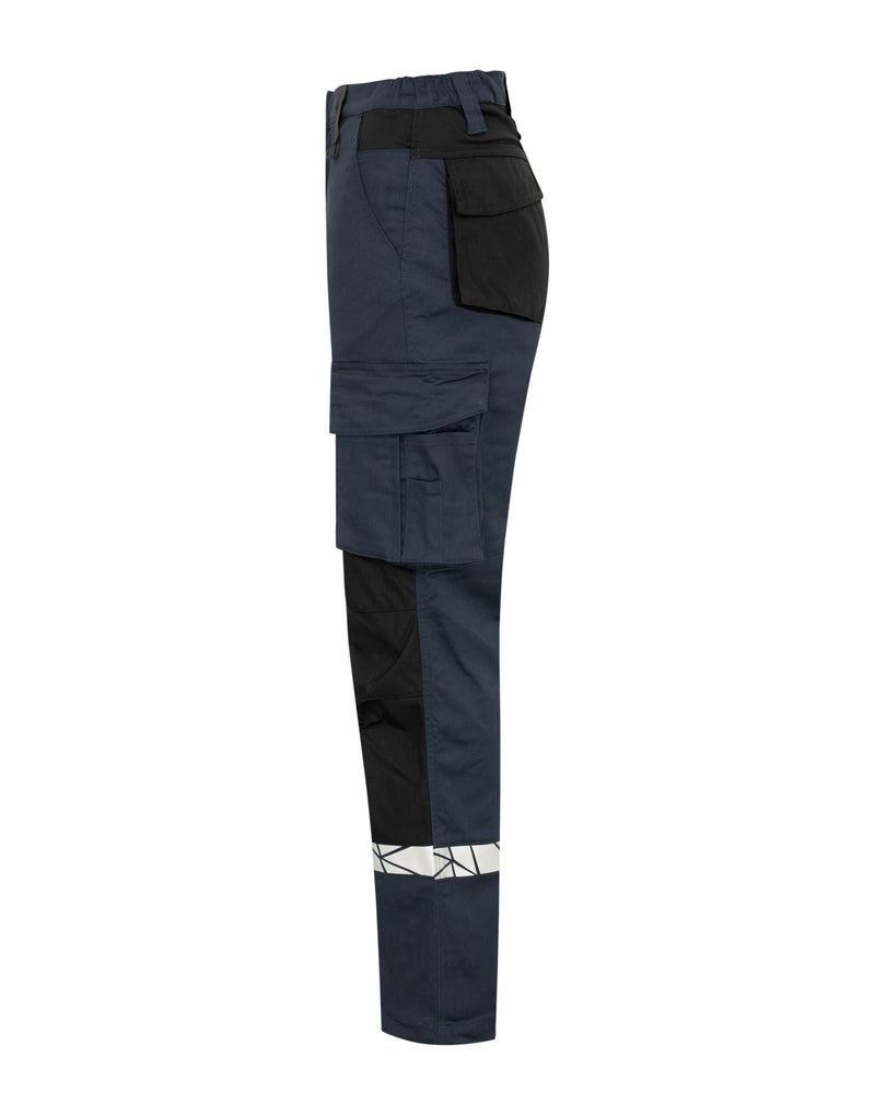 Pro-Job Progression 7512 Ladies Workpant Knee Protection - Navy/Black