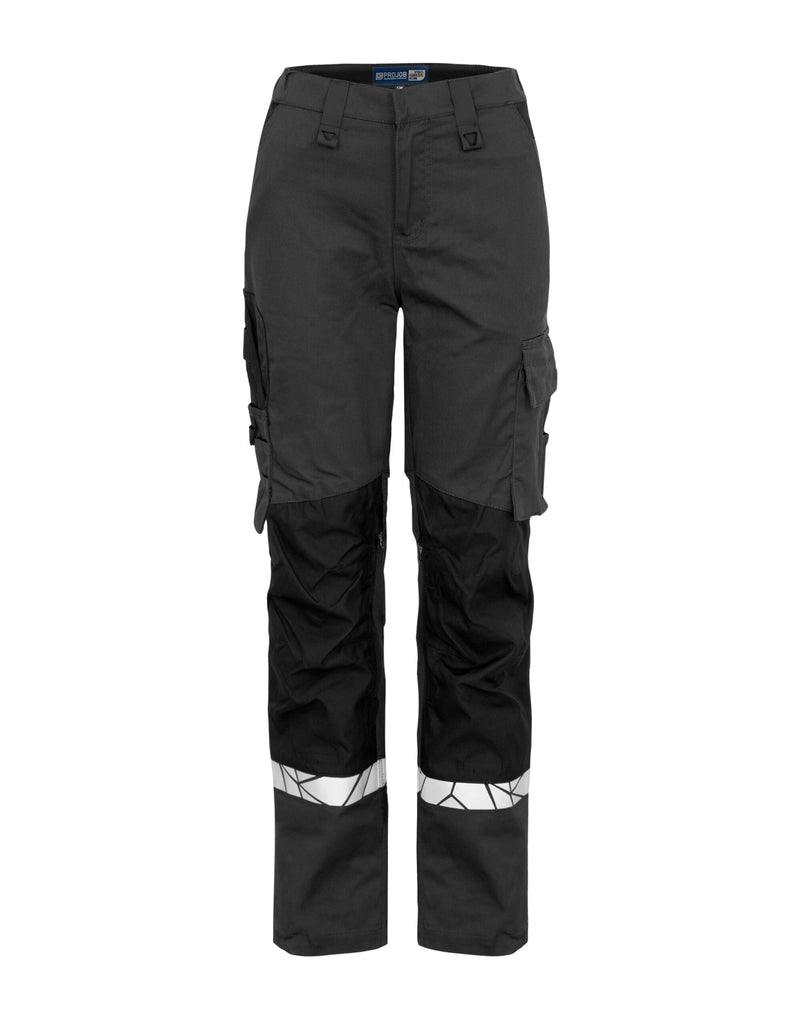 Pro-Job Progression 7512 Ladies Workpant Knee Protection - Grey/Black
