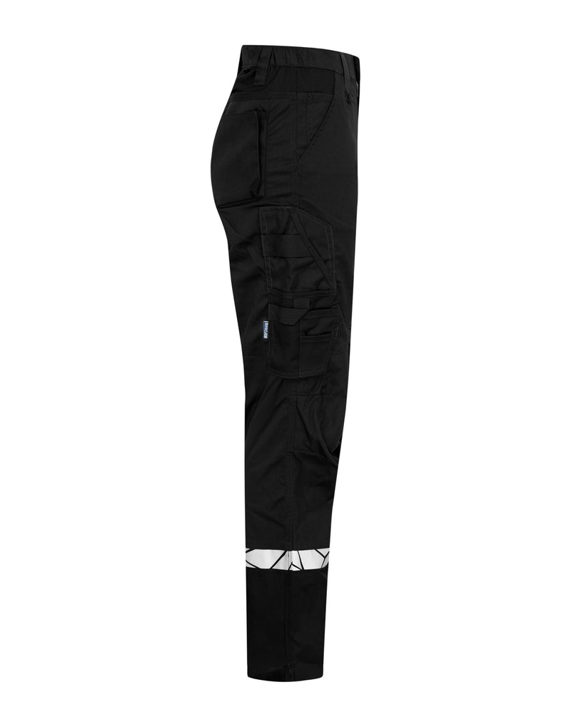 Pro-Job Progression 7512 Ladies Workpant Knee Protection - Black/Black