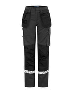 Pro-Job Progression 7513 Ladies Workpant Holster Pocket - Grey/Black
