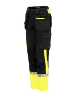 Pro-Job Progression 7513 Ladies Workpant Holster Pocket - Black/Yellow