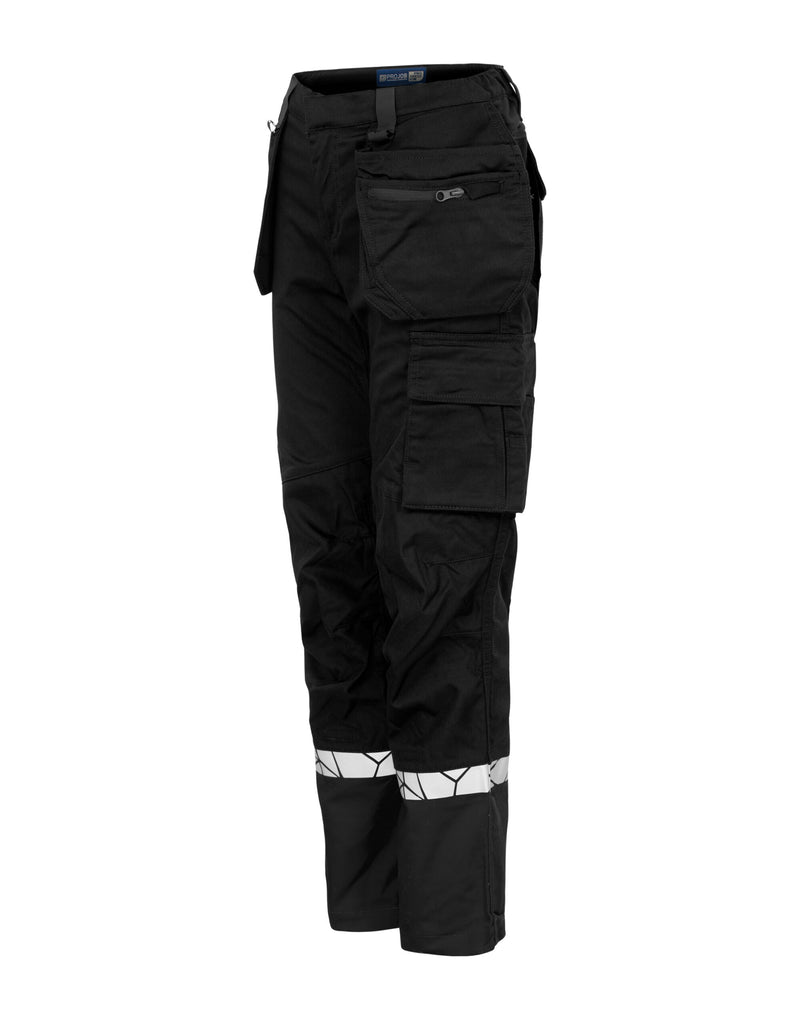Pro-Job Progression 7513 Ladies Workpant Holster Pocket - Black/Black