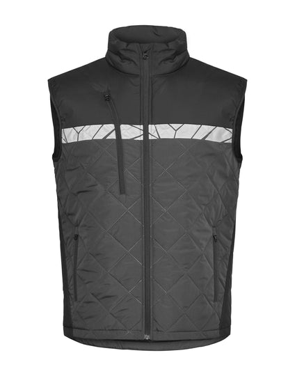 Pro-Job Progression 7700 Quilted Vest - Grey/Black