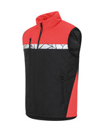 Pro-Job Progression 7700 Quilted Vest - Black/Red