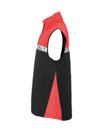 Pro-Job Progression 7700 Quilted Vest - Black/Red
