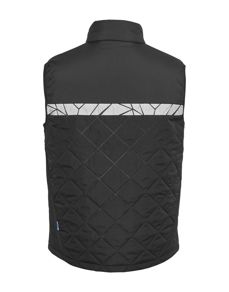 Pro-Job Progression 7700 Quilted Vest - Black/Black