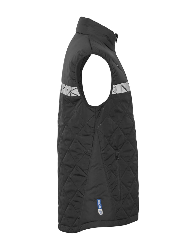 Pro-Job Progression 7700 Quilted Vest - Black/Black