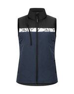 Pro-Job Progression 7701 Ladies Quilted Vest - Navy/Black