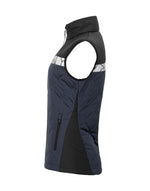 Pro-Job Progression 7701 Ladies Quilted Vest - Navy/Black