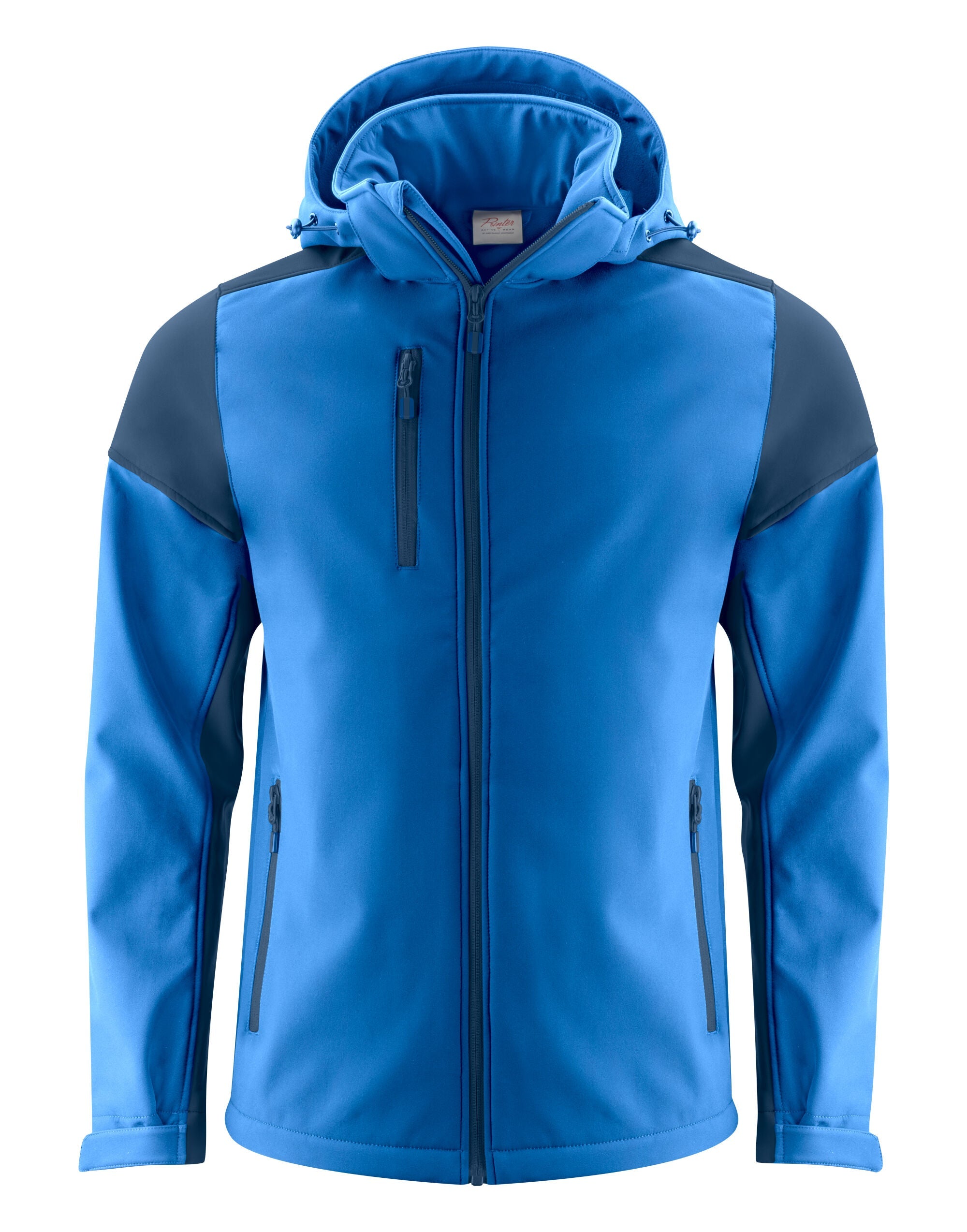 2x Embroidered Workwear Printer Prime Two-Tone Softshell Jackets Bundle with Company Logo