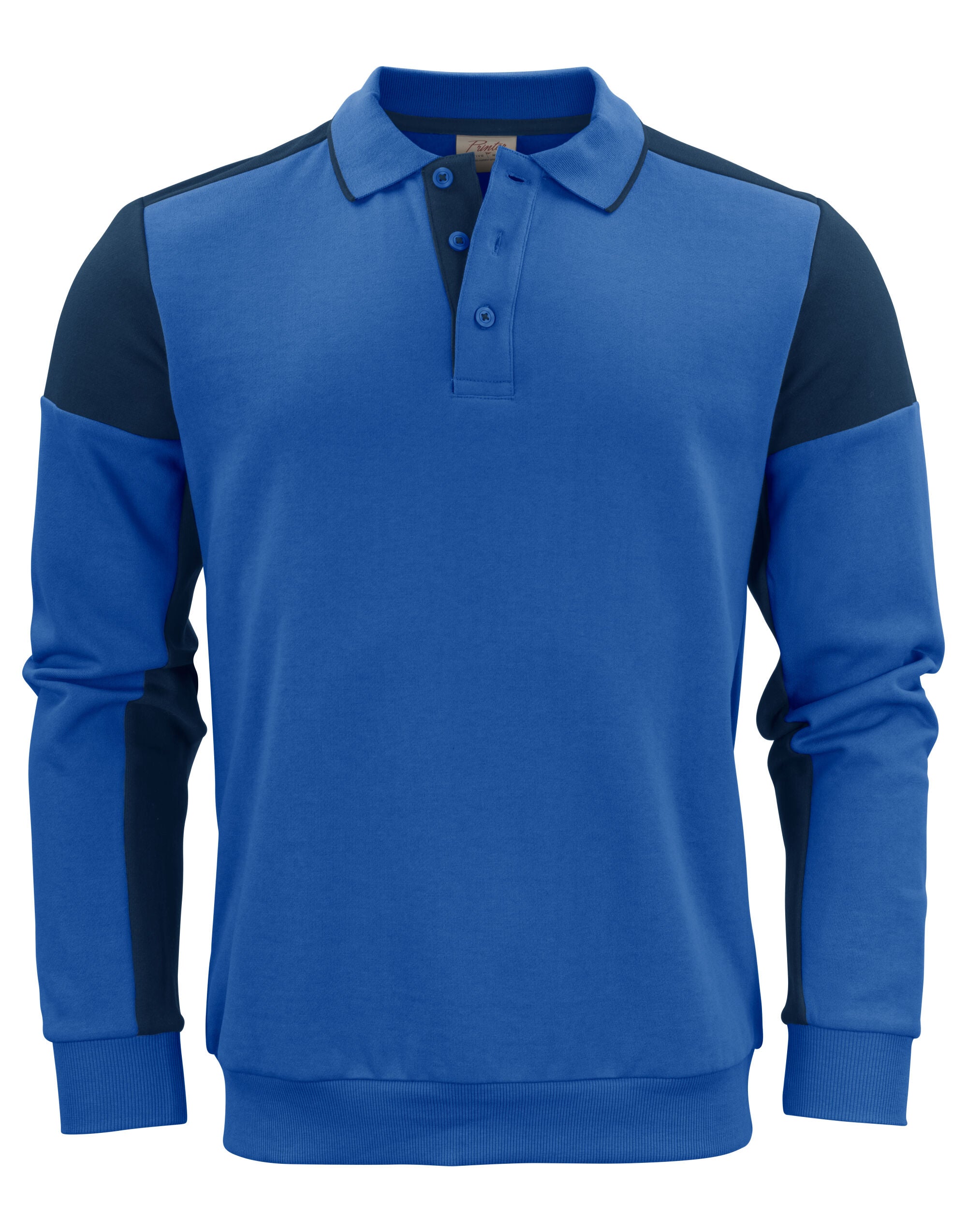 Printer Prime Long Sleeve Polo Sweatshirt