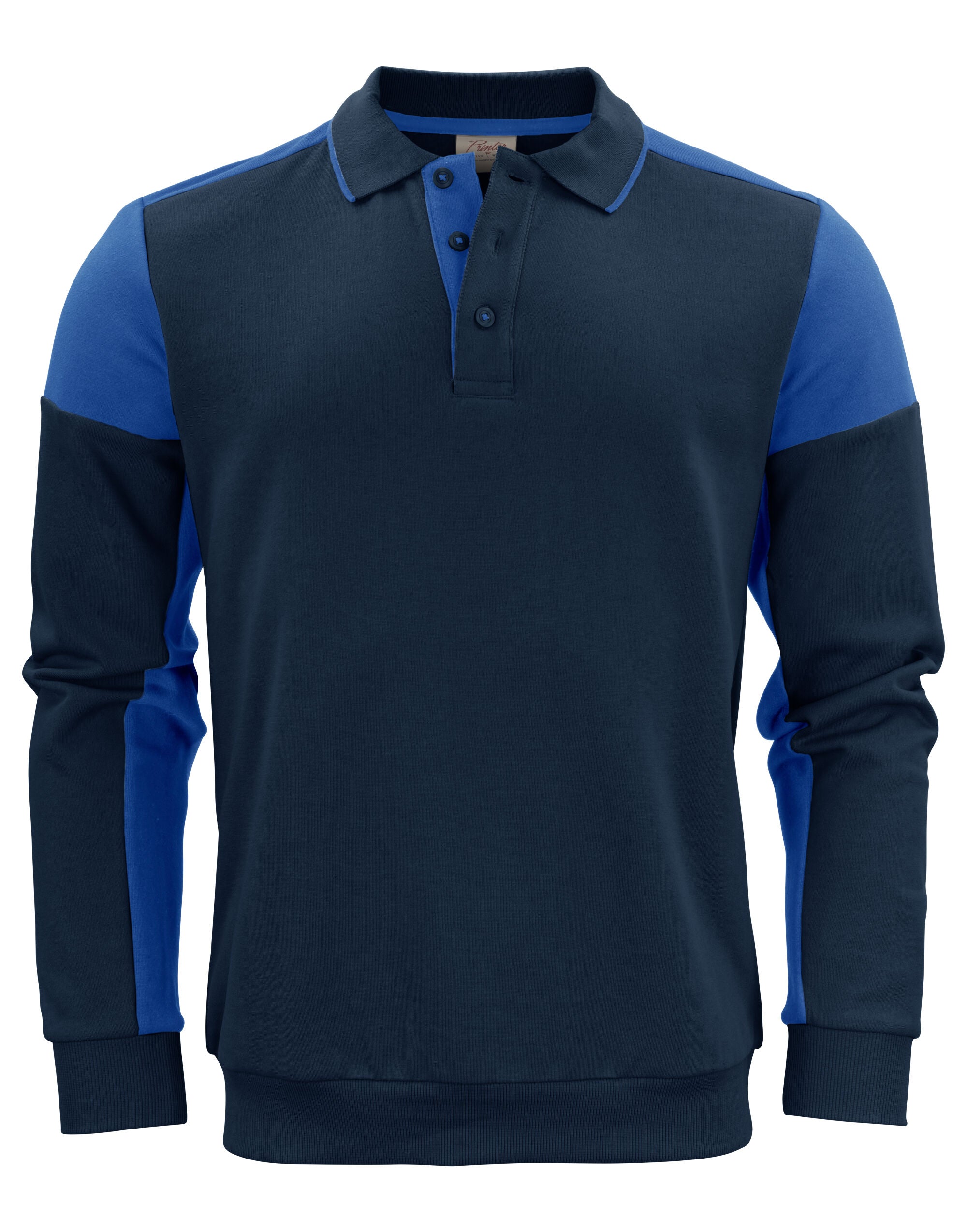 Printer Prime Long Sleeve Polo Sweatshirt