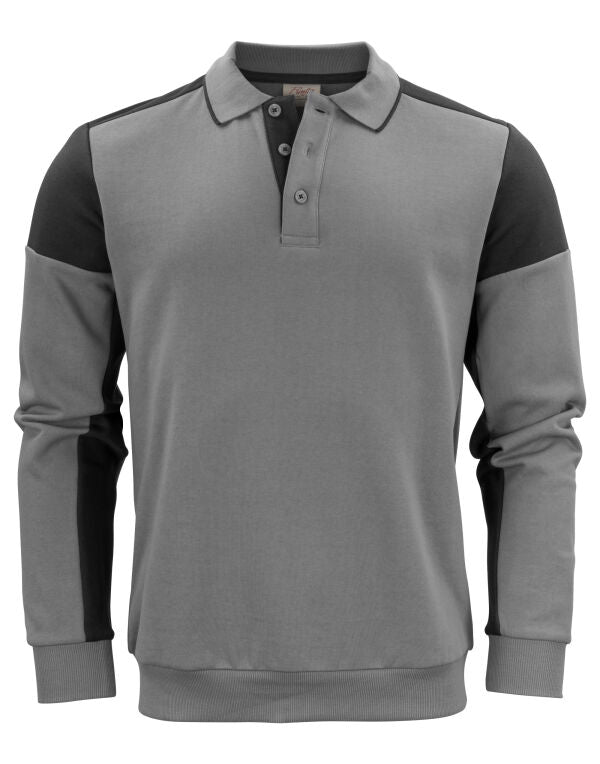 Printer Prime Long Sleeve Polo Sweatshirt