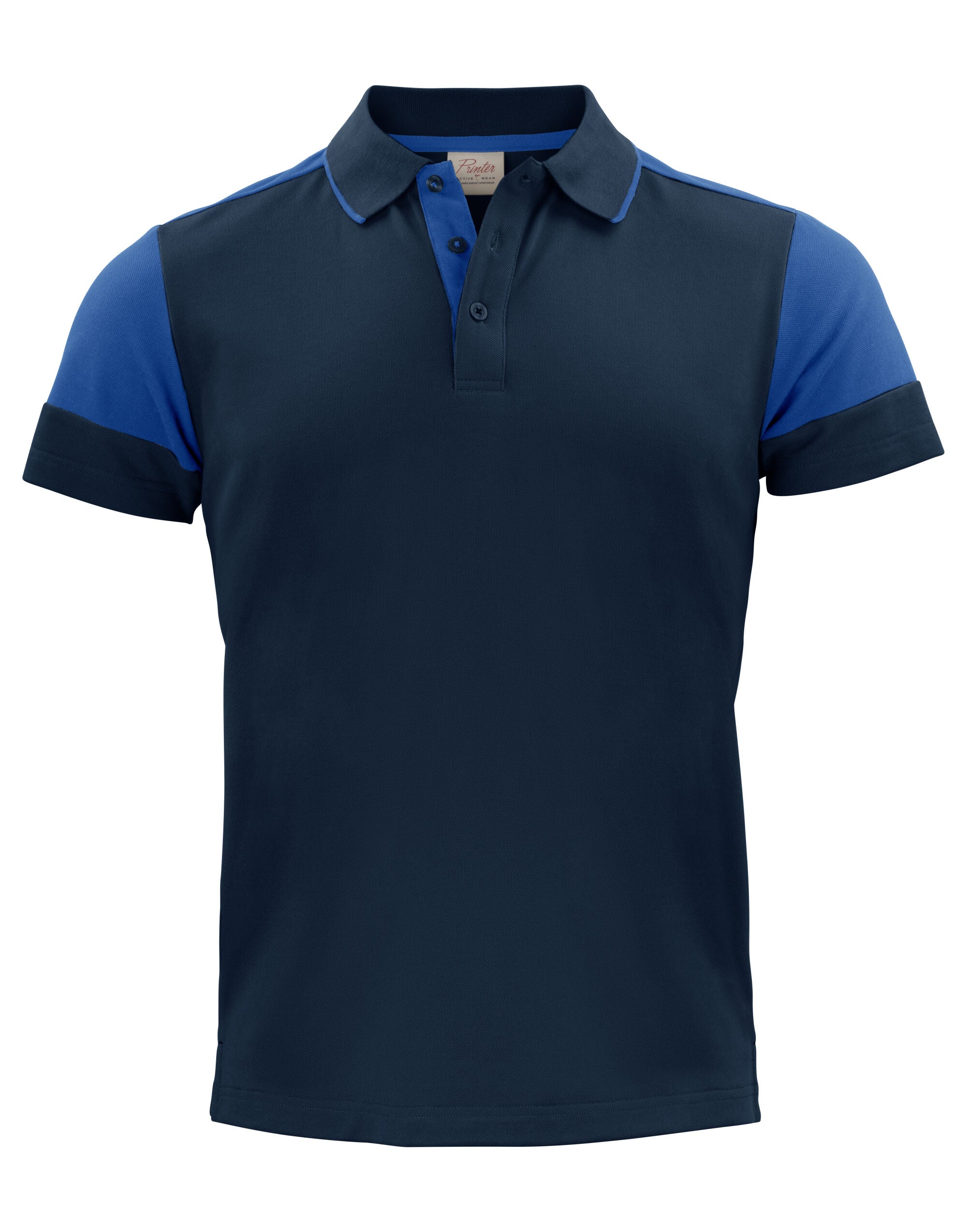 Printer Prime Two Tone Polo Shirt