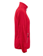 Printer Red Ladies Rocket Full Zip Fleece - thumbnail 4