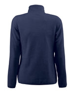 Printer Red Ladies Rocket Full Zip Fleece - Navy