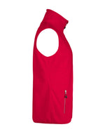Printer Red Sideflip Fleece Vest - thumbnail 5