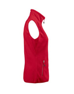 Printer Red Ladies Sideflip Fleece Vest - thumbnail 6