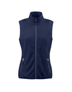 Printer Red Ladies Sideflip Fleece Vest