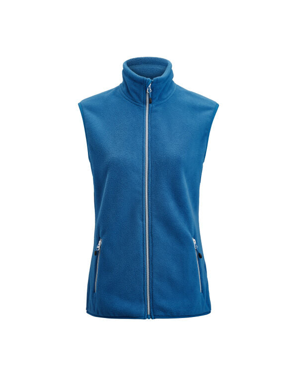 Printer Red Ladies Sideflip Fleece Vest