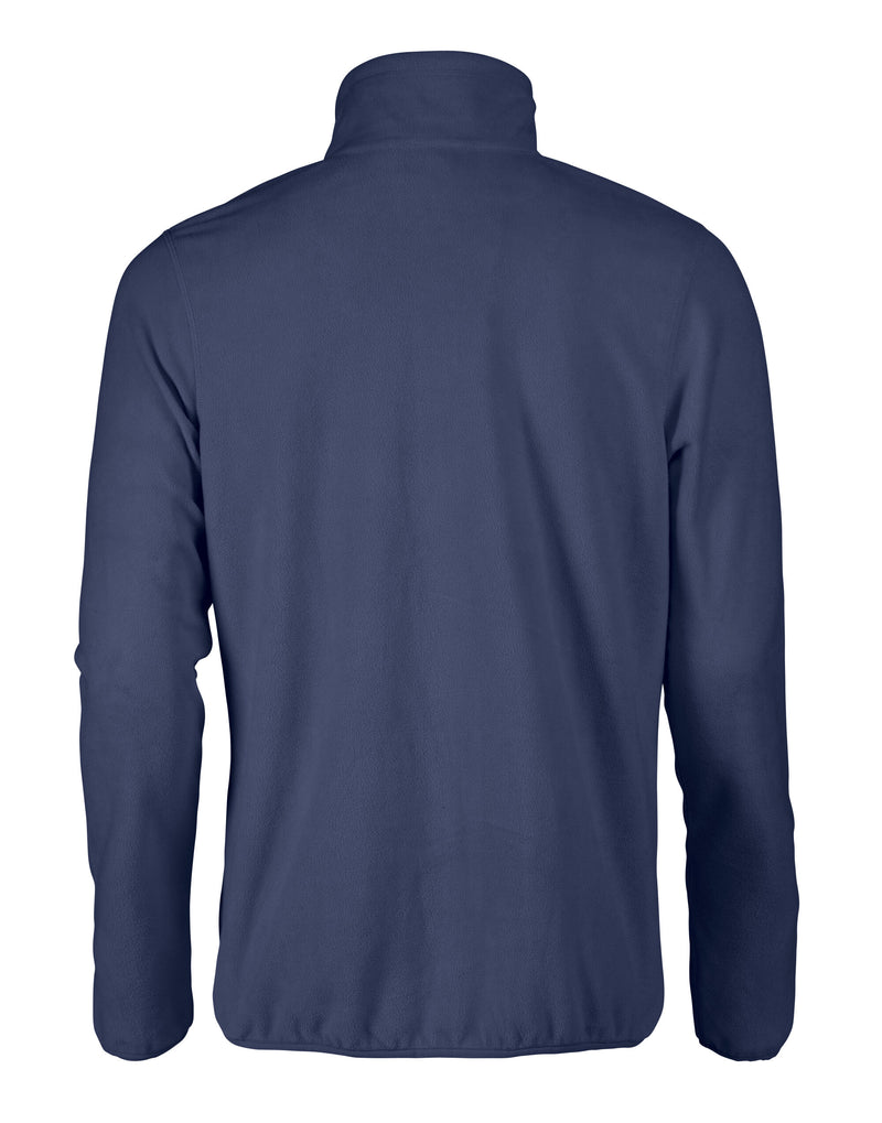 Printer Red Twohand Microfleece Jacket - Navy