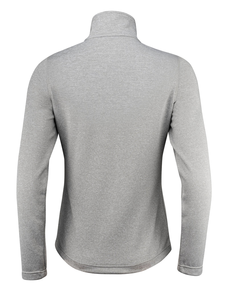 Printer Red Ladies Powerslide Jacket - Grey Melange