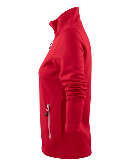 Printer Red Ladies Powerslide Jacket - Red