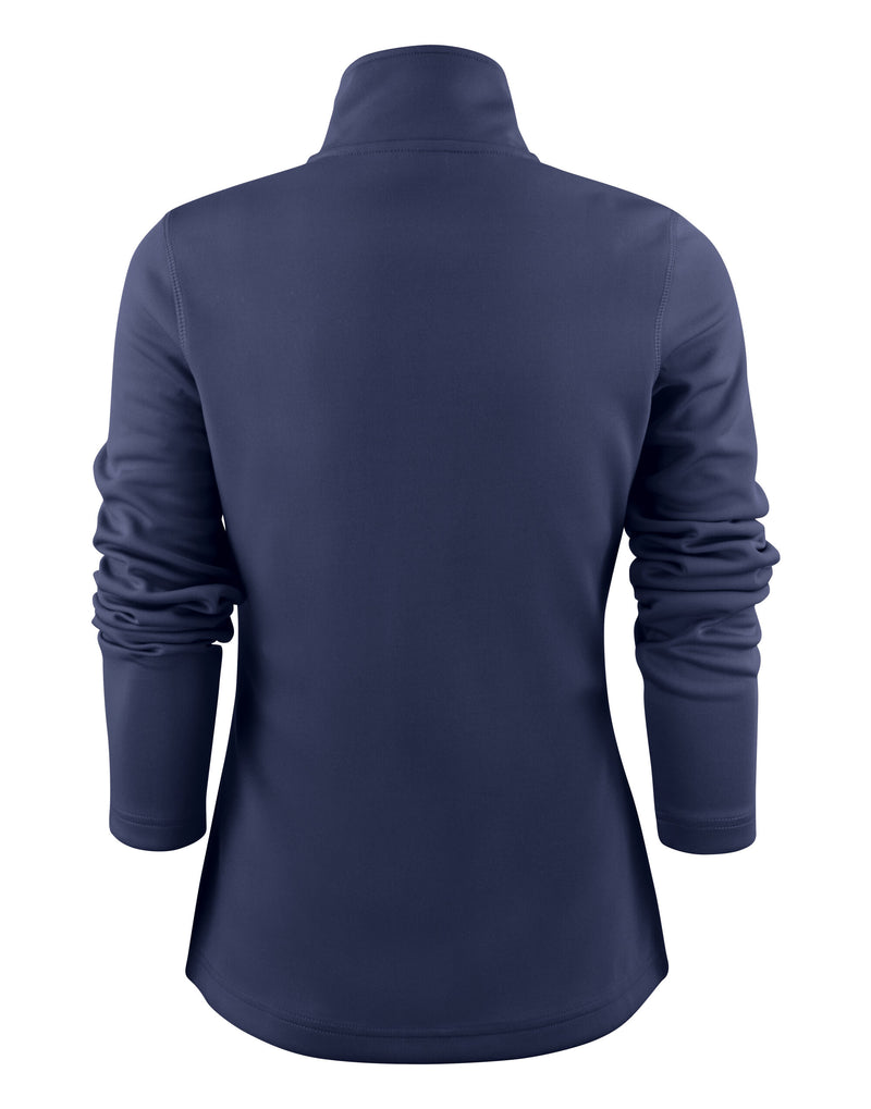 Printer Red Ladies Powerslide Jacket - Navy
