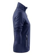 Printer Red Ladies Powerslide Jacket - Navy