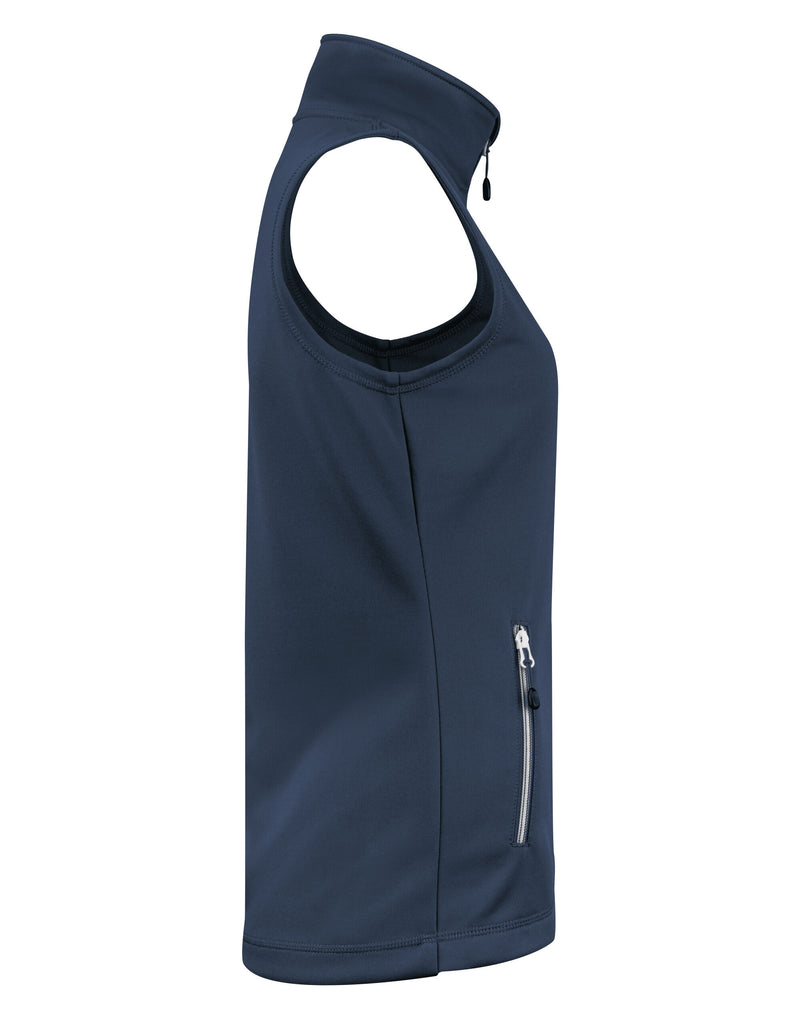 Printer Red Ladies Powerslide Vest - Navy