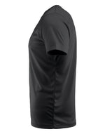 Printer Red Run Active T-Shirt - Black