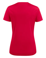 Printer Red Ladies Run Active T-Shirt
