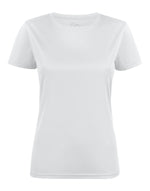 Printer Red Ladies Run Active T-Shirt