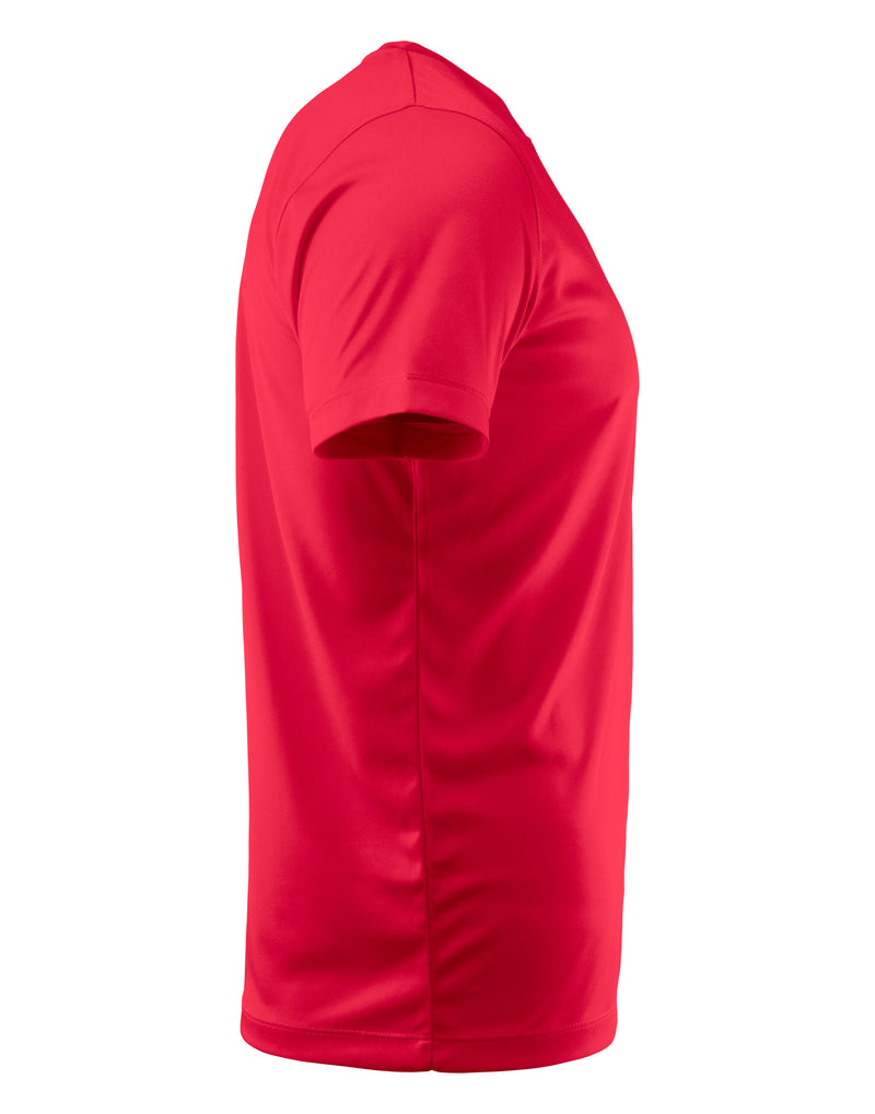 Printer Red Junior Run Active T-Shirt - Red