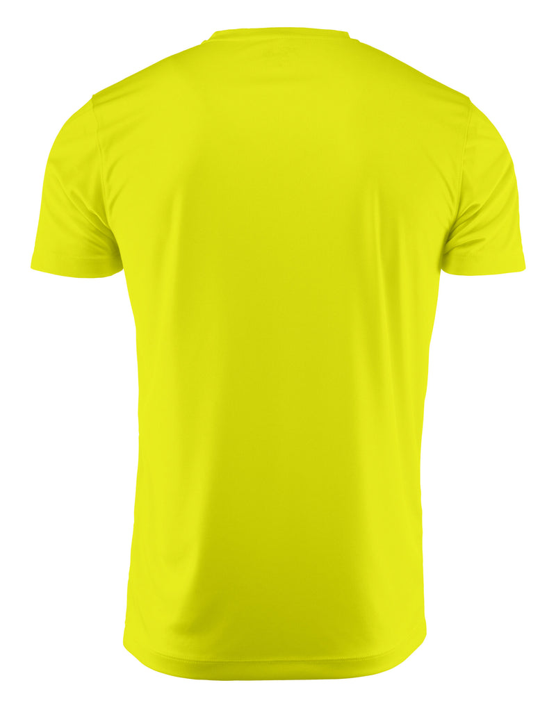 Printer Red Junior Run Active T-Shirt - Bright Yellow