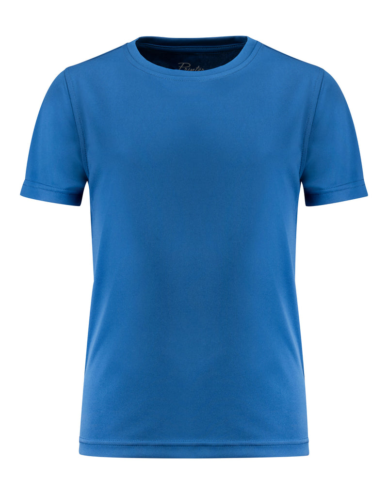 Printer Red Junior Run Active T-Shirt - Bright Blue