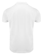 Printer Red Smash Polo Shirt - White