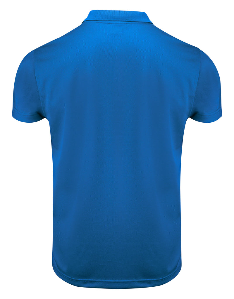 Printer Red Smash Polo Shirt - Bright Blue