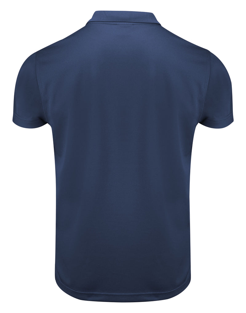 Printer Red Smash Polo Shirt - Navy