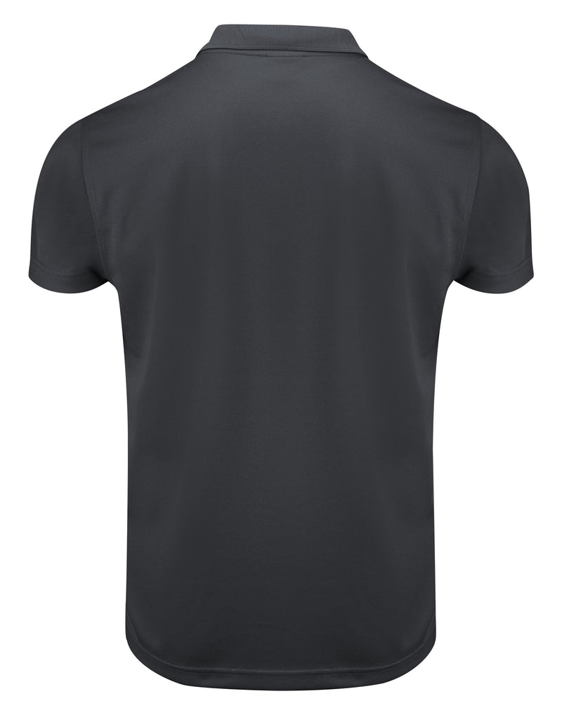 Printer Red Smash Polo Shirt - Black