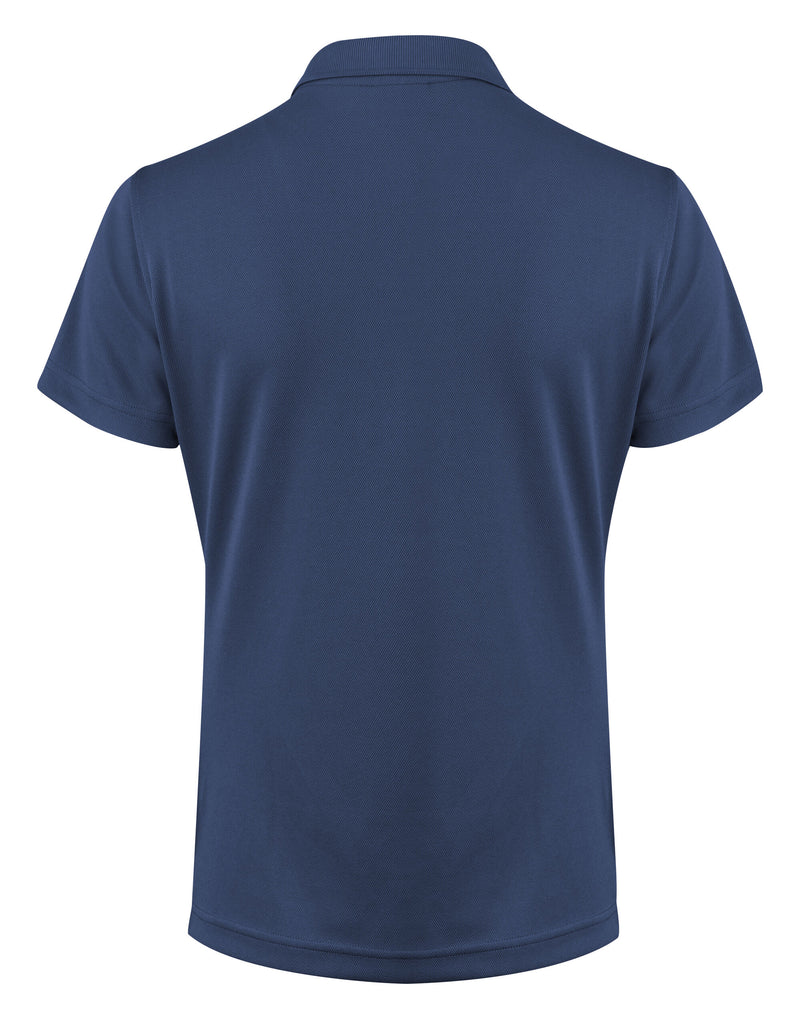 Printer Red Ladies Smash Polo Shirt - Navy