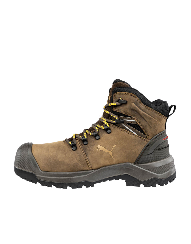 Puma Safety Iron Hd Brown Mid S3S - Brown